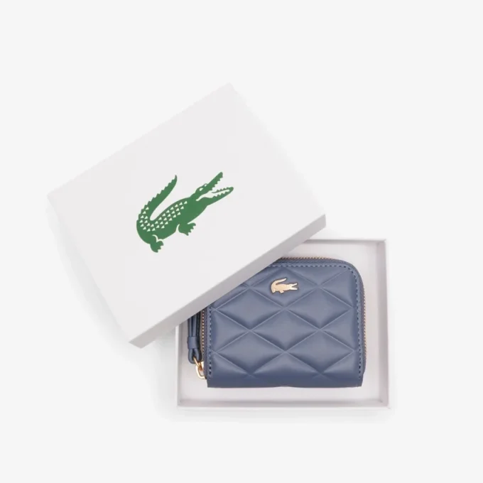 Porta-moedas pequeno em pele Crocodelle