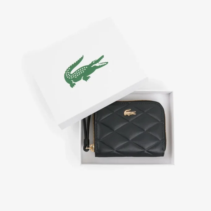 Porta-moedas pequeno em pele Crocodelle
