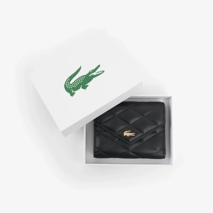 Porta-notas em pele Crocodelle