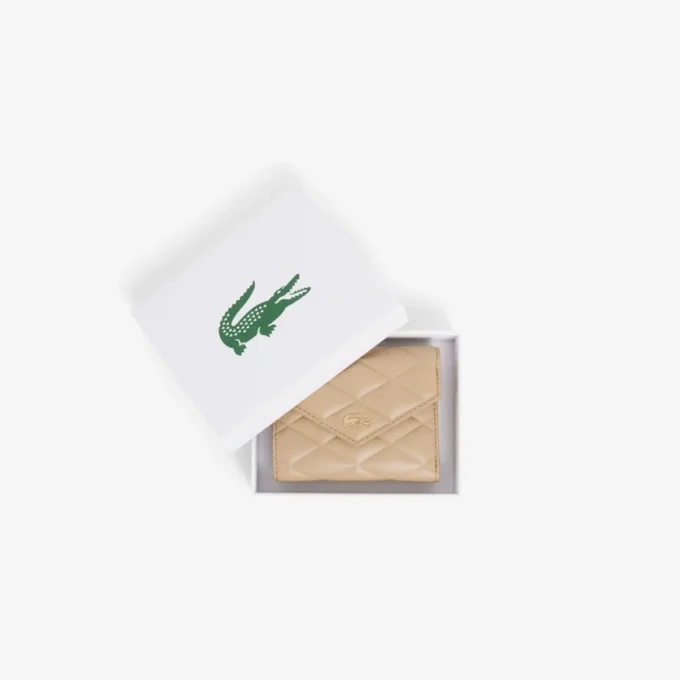 Porta-notas em pele Crocodelle