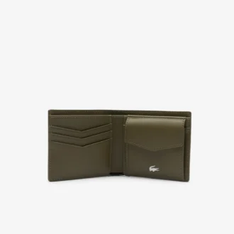 Porta-notas em pele Ossian de tamanho médio