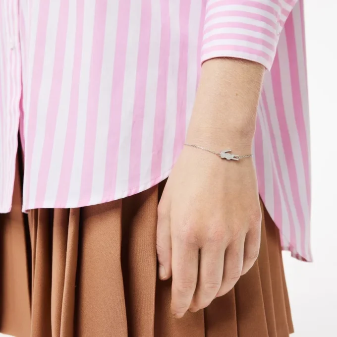 Pulseira com crocodilo