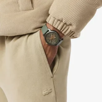 Relógio Lacoste.12.12 Automático em Couro