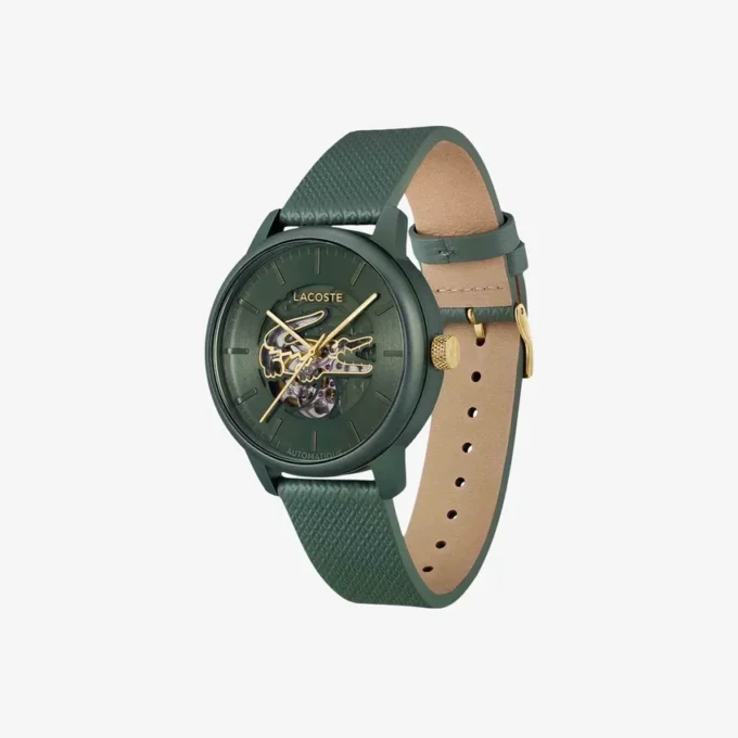 Relógio Lacoste.12.12 Automático em Couro