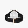 Relógio Lacoste.12.12 Chrono em silicone preto e dourado cravo