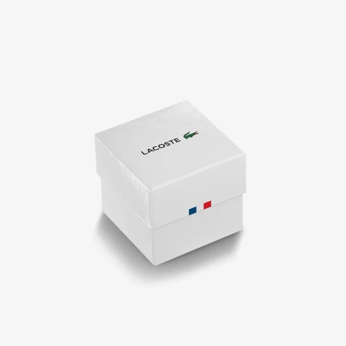Relógio Lacoste.12.12 com bracelete em silicone preto