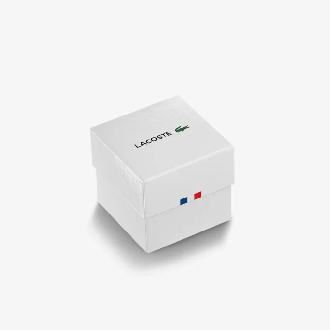 Relógio Lacoste.12.12 com bracelete em silicone preto