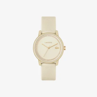 Relógio Lacoste.12.12 Go 3 Hands Champagne em silicone