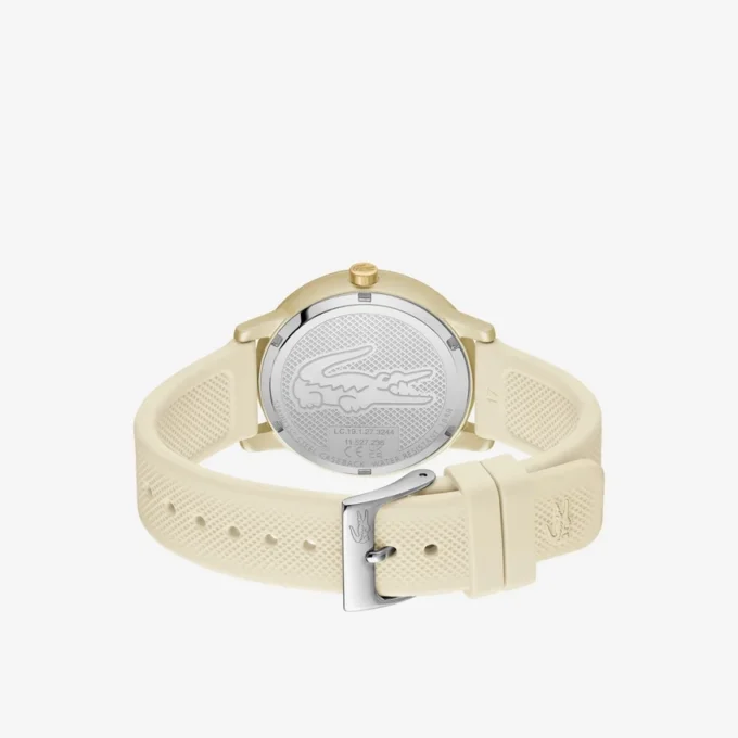 Relógio Lacoste.12.12 Go 3 Hands Champagne em silicone