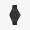 Relógio Lacoste.12.12 Move de 3 ponteiros com bracelete em silicone preto