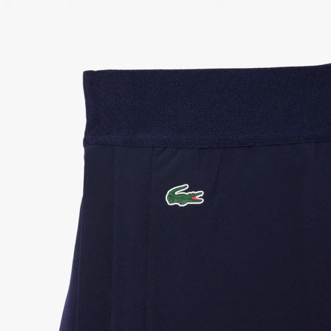 Saia de golfe feminina com forro, Ultra Dry e elástica