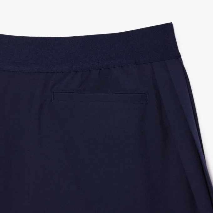 Saia de golfe feminina com forro, Ultra Dry e elástica