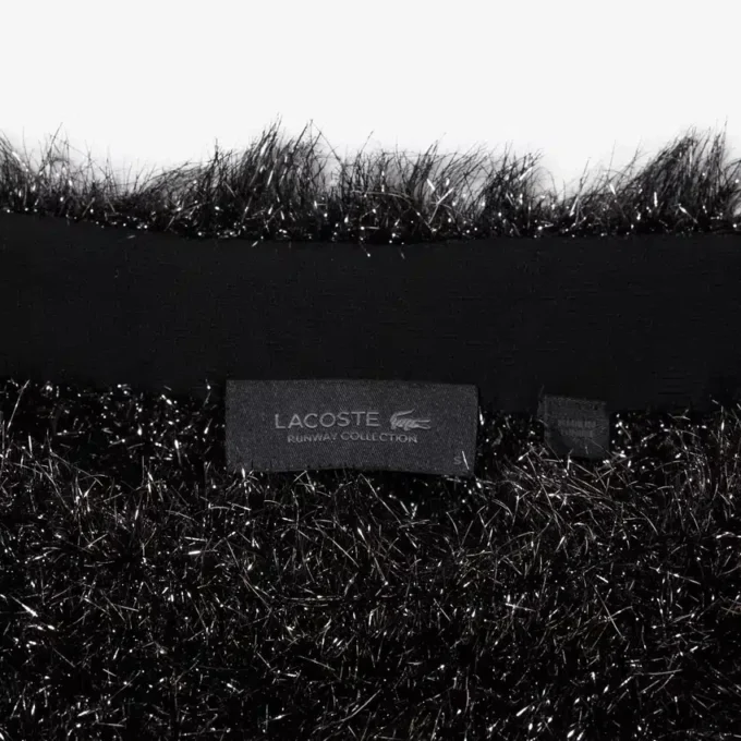 Saia de malha com lurex Runway