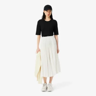 Saia Maxi Plissada para Mulher