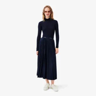 Saia Maxi Plissada para Mulher