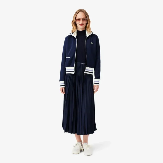 Saia Maxi Plissada para Mulher