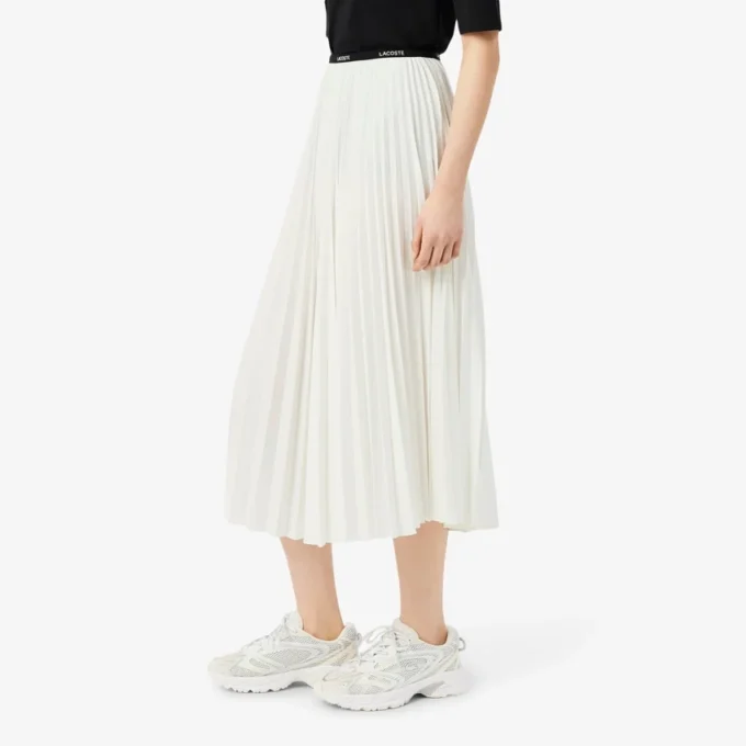 Saia Maxi Plissada para Mulher