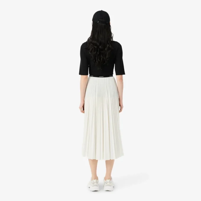 Saia Maxi Plissada para Mulher