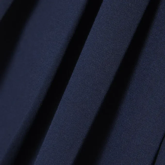 Saia plissada de algodão Oxford para meninas