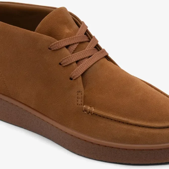 Sapatilhas Baseshot Chukka em camurça para homem