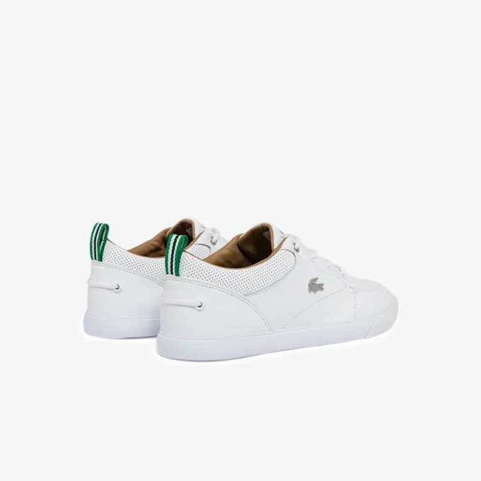 Sapatilhas Bayliss de couro com gola perfurada para homem