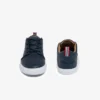 Sapatilhas Bayliss de couro com gola perfurada para homem