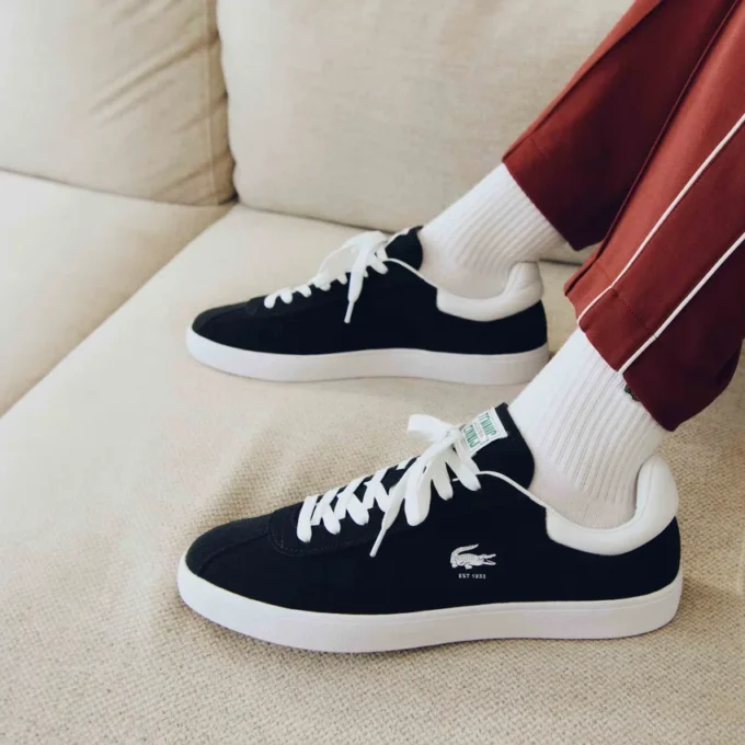 Sapatilhas de couro Baseshot para homem