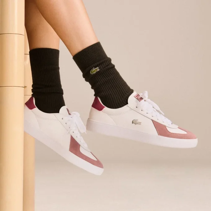 Sapatilhas de couro Baseshot Pro para mulher