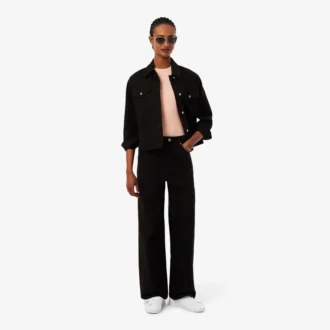 Sapatilhas de couro Carnaby Set para mulher