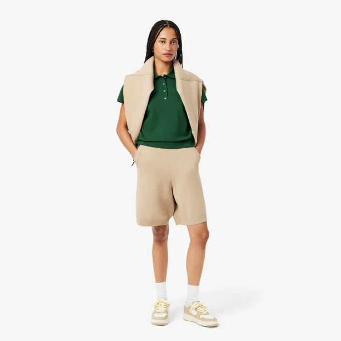 Sapatilhas de couro L001 Set para mulher