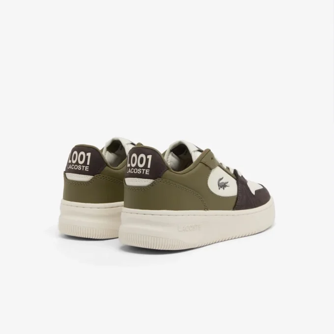 Sapatilhas de couro L001 Set para mulher