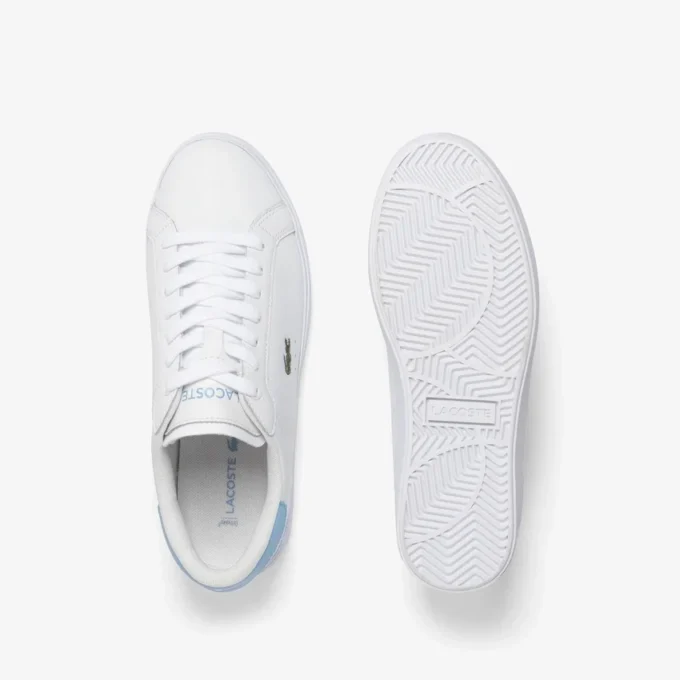 Sapatilhas de couro Powercourt Graphic para mulher