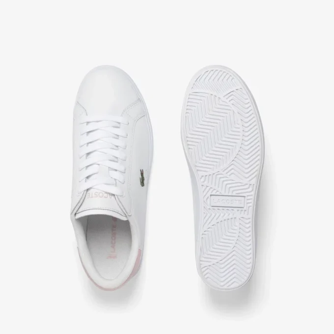 Sapatilhas de couro Powercourt Graphic para mulher