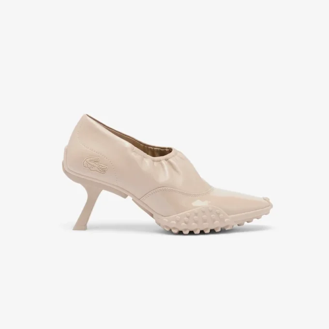 Sapatilhas de couro Runway para mulher