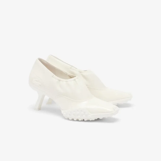Sapatilhas de couro Runway para mulher