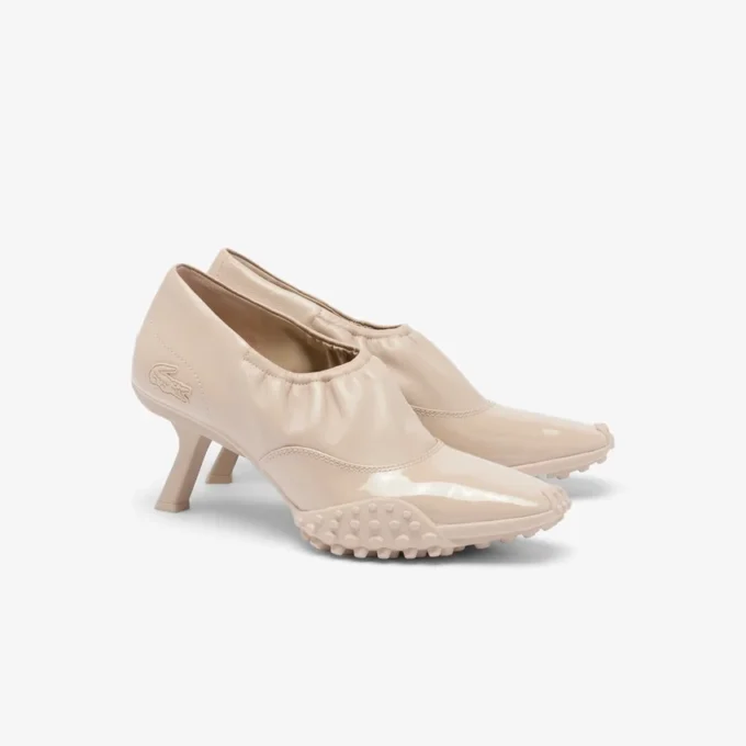 Sapatilhas de couro Runway para mulher