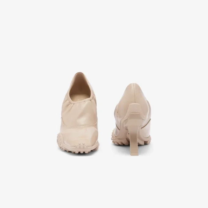 Sapatilhas de couro Runway para mulher