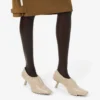Sapatilhas de couro Runway para mulher