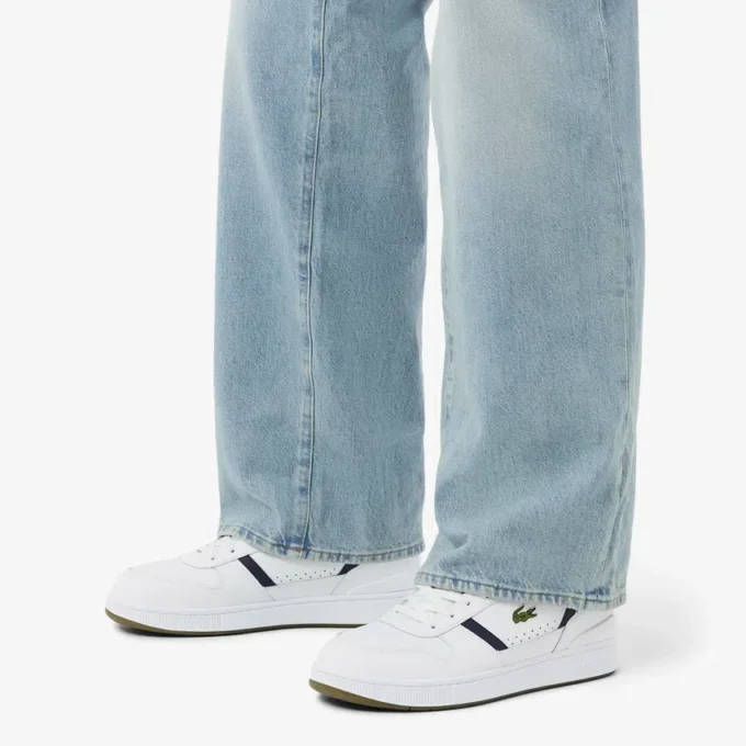 Sapatilhas de couro T-Clip Set para homem