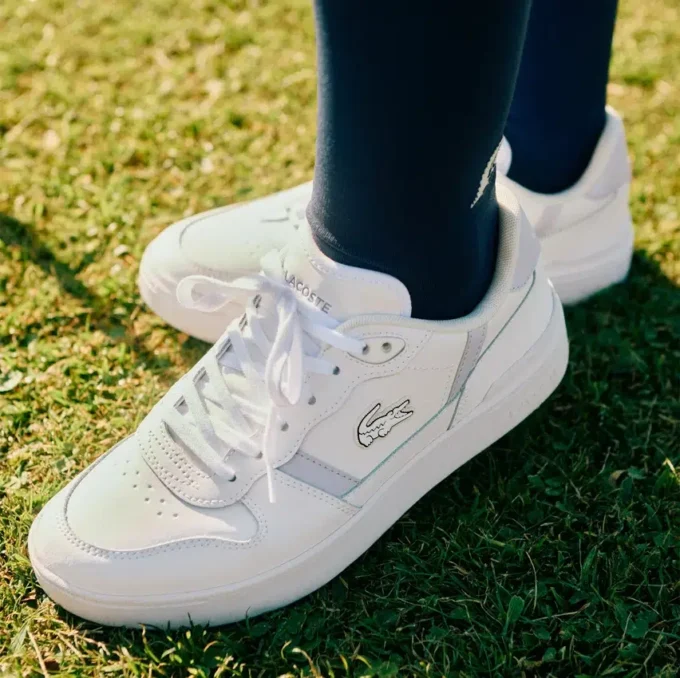 Sapatos de golfe em pele T-Clip Golf para mulher