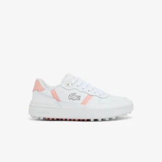 Sapatos de golfe em pele T-Clip para mulher
