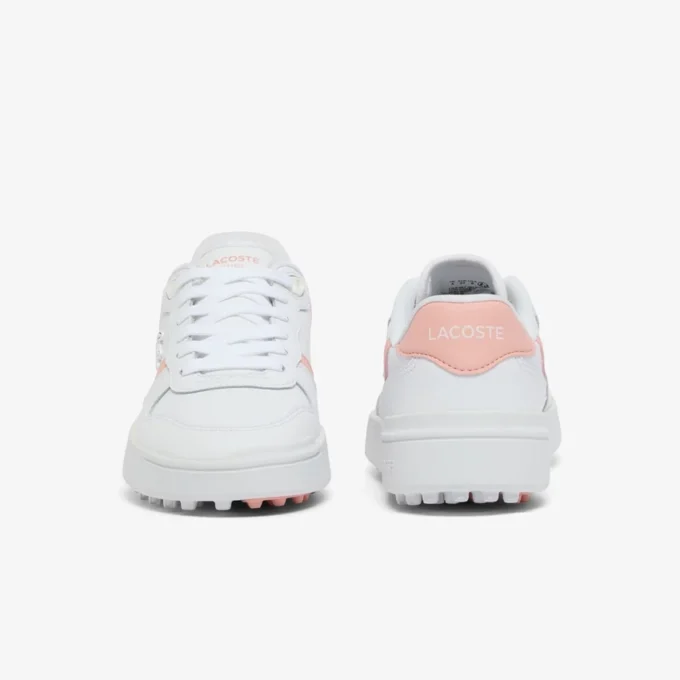 Sapatos de golfe em pele T-Clip para mulher