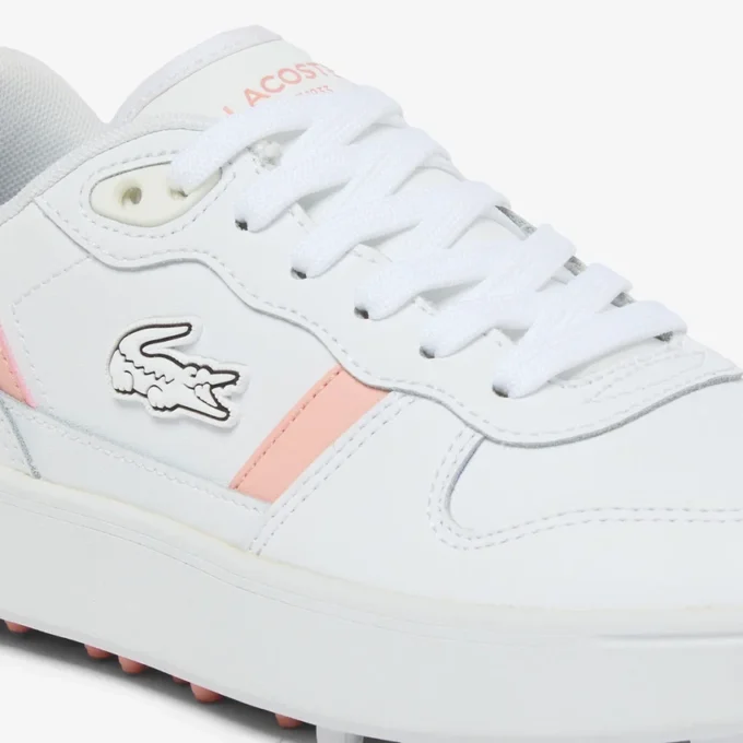 Sapatos de golfe em pele T-Clip para mulher