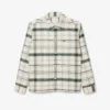 Sobrecamisa xadrez de algodão para homem