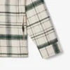 Sobrecamisa xadrez de algodão para homem