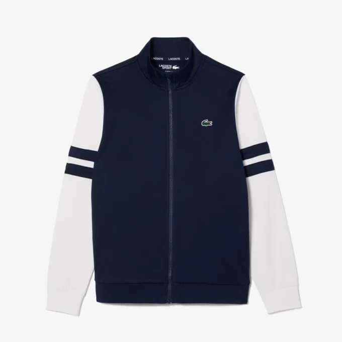 Sweatshirt de ténis elástica com fecho para homem