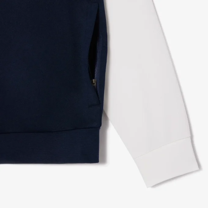 Sweatshirt de ténis elástica com fecho para homem