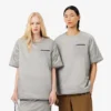 T-shirt acolchoada brilhante Runway