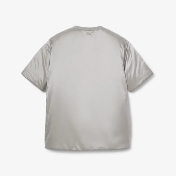 T-shirt acolchoada brilhante Runway