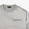 T-shirt acolchoada brilhante Runway